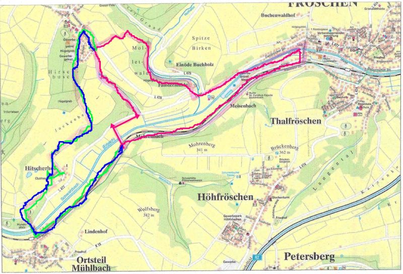 Meisenbach-Golfplatz Tour-Plan -800